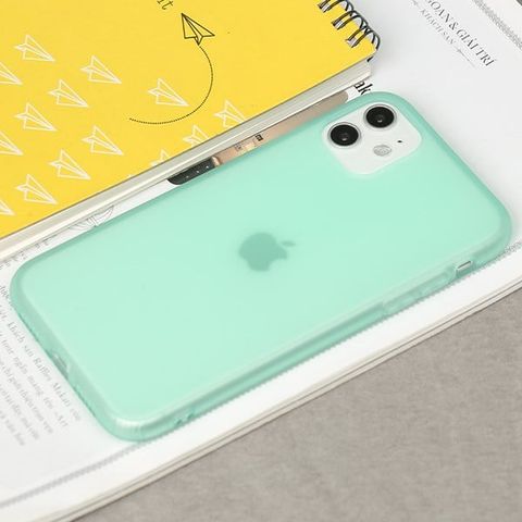 Ốp lưng iPhone 11 Nhựa dẻo Jelly Silicone JM Mint