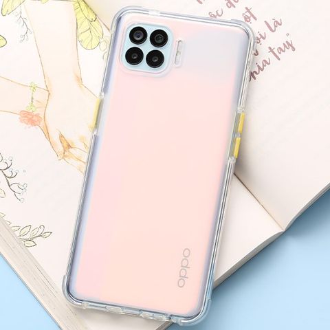 Ốp lưng Oppo A93 Nhựa dẻo Line Side TPU JM Navy