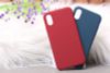 Ốp lưng iPhone X/Xs nhựa dẻo LIQUID SILICONE B JM Đỏ đô
