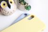 Ốp lưng iPhone X/Xs nhựa dẻo LIQUID SILICONE B JM Vàng dịu