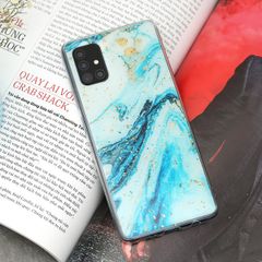  Ốp lưng Galaxy A51/A31 Nhựa dẻo LISEN JM TPU Xanh trời 