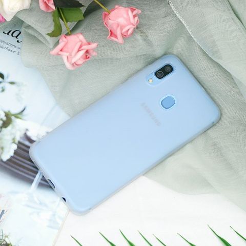 Ốp lưng Galaxy A30 Nhựa dẻo Matte Solid OSMIA Nude