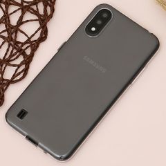  Ốp lưng Galaxy A01 Nhựa dẻo Nake slim JM Nake slim Nude 