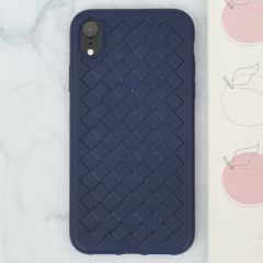  Ốp lưng iPhone XR nhựa dẻo New Woven OSMIA Navy 