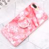 Ốp lưng iPhone 7/8+ Nhựa dẻo POPPY JM Vân đá hồng