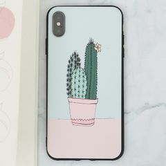  Ốp lưng iPhone XS Max nhựa dẻo UV printing OSMIA ZST20 Xương Rồng 