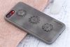 Ốp lưng iPhone 7 Plus/ 8 Plus Nhựa dẻo PU Burch JM Hoa văn Xám