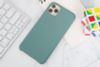 Ốp lưng iPhone 11 Pro Max nhựa dẻo LIQUID SILICONE B JM Xanh cây thông