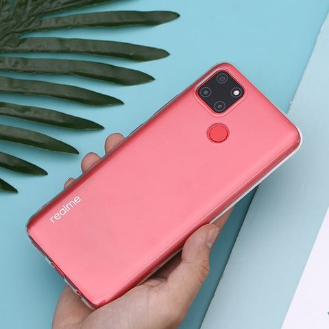 Ốp lưng Realme C12 Nhựa dẻo Slim TPU COSANO Nude