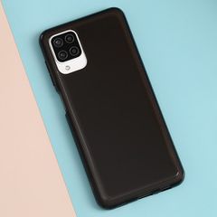  Ốp lưng Galaxy A12 Nhựa dẻo Soft Clear Samsung Đen 