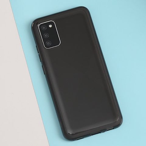Ốp lưng Galaxy A02s Nhựa dẻo Soft Clear Samsung Đen