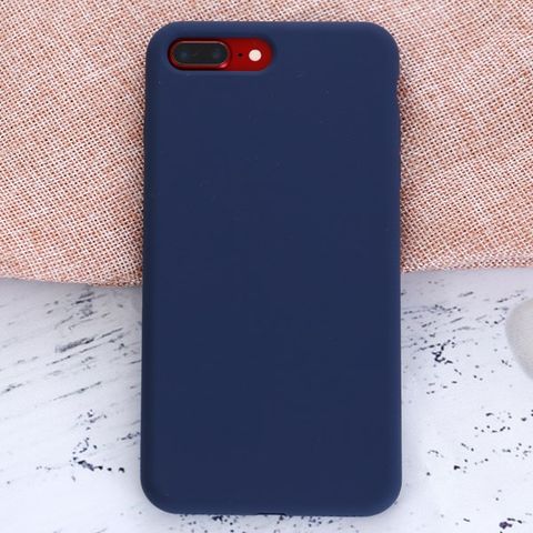 Ốp lưng iPhone 7 Plus - 8 Plus Nhựa dẻo Ultra Slim Silicone Case JM Xanh Dương