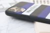 Ốp lưng iPhone 11 Pro Max Nhựa dẻo UV OSMIA CKM446 Sọc xanh navy