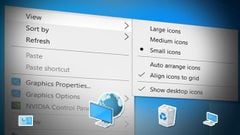  Cách phóng to, thu nhỏ biểu tượng icon desktop Windows 10, 7, macOS 
