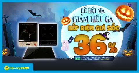 Lễ hội Ma - Bếp điện giảm hết gia đến 36%, giá chỉ từ 1 triệu, mua ngay kẻo lỡ!