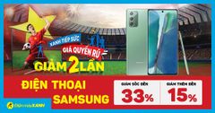  Sale siêu rẻ - Điện thoại Samsung giảm đến 8 triệu, trả góp 0%, giá hời dịp cuối năm 
