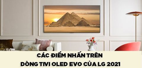 13 điểm nhấn trên dòng tivi OLED evo của LG 2021 mà bạn nên biết