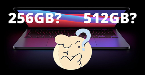 MacBook 256GB có đủ dùng không? Nên mua model dung lượng bao nhiêu?