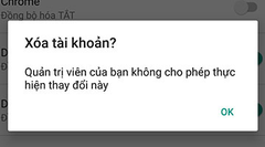  Không thể đăng xuất tài khoản Google trên Android phải làm sao 