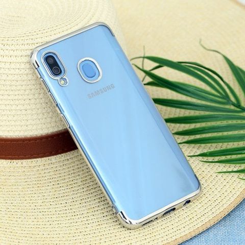 Ốp lưng Galaxy A30 Nhựa dẻo Electroplate T&B OSMIA Bạc