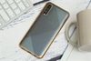 Ốp lưng Galaxy A50/A50S nhựa dẻo Electroplating Matte TPU COSANO Gold