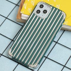  Ốp lưng iPhone 11 Pro nhựa dẻo Electroplating Luggage Case COSANO Xanh bóng đêm 