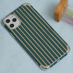  Ốp iPhone 11 Pro Max nhựa dẻo Electroplating Luggage Case COSANO Xanh 