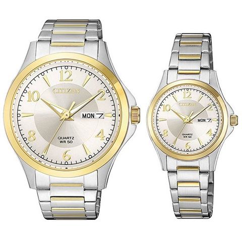 Đồng hồ đôi Citizen EQ0595-55A/BF2005-54A