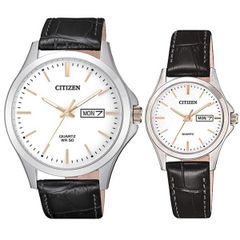  Đồng hồ đôi Citizen EQ0599-11A/BF2009-11A 