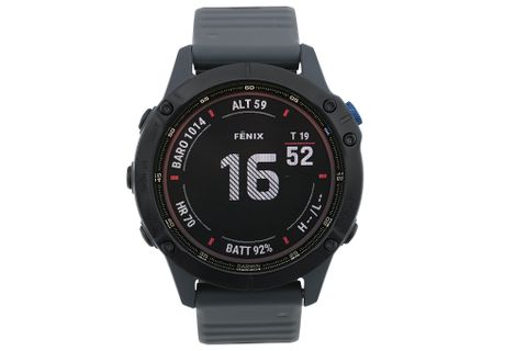 Đồng hồ thông minh Garmin Fenix 6 Pro Solar dây silicone