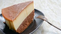  2 Cách làm bánh Flan bông lan chocolate - Gateau flan thơm béo tại nhà 