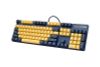 Bàn Phím Cơ Có Dây Gaming Rapoo V500Pro Vàng Xanh