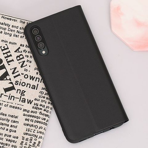 Ốp lưng Galaxy A50/A50S Nắp gập Techflip IV MEEKER Đen