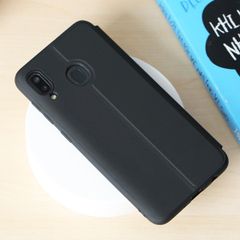  Ốp lưng Galaxy A20 Nắp gập Techflip IV MEEKER Đen 