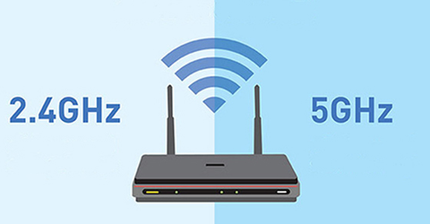 WiFi 2.4GHz và 5GHz là gì? Sự khác biệt giữa băng tần 2.4GHz và 5GHz