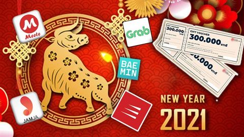 Top ứng dụng săn ưu đãi, voucher giảm giá, khuyến mãi dịp Tết 2021