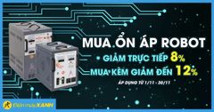  Mua ổn áp ROBOT giảm giá SỐC 8%, mua kèm giảm đến 12% 