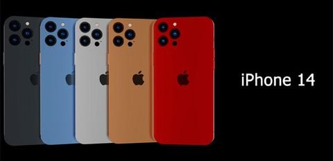 Concept iPhone 14 hé lộ với màu sắc mới, thiết kế mới, camera đục lỗ