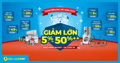 Tháng 10 mừng hết giãn cách - Giảm lớn đến 50%, giao hàng nhanh, an toàn 5K 