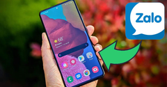  [Video] Cách đưa biểu tượng Zalo ra màn hình chính trên Android 