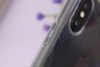 Ốp lưng iPhone X Nhựa dẻo in hình Transparent COSANO Hoa hồng