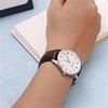 Dây da đồng hồ size 20 mm Nâu M1010.42