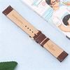 Dây da đồng hồ size 22 mm Nâu M1011.62