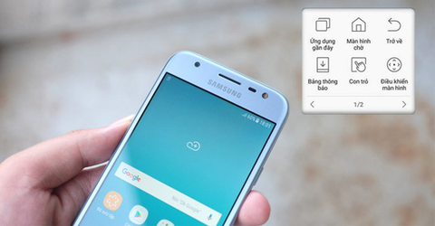 5 bước bật phím home ảo trên Samsung Galaxy J3 Pro cực nhanh