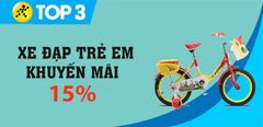  Top 3 xe đạp phù hợp trẻ em 6 - 8 tuổi, giảm 15% dịp Trung Thu tại Trung Tâm Bảo Hành 