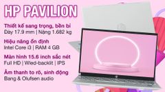  Laptop HP Pavilion 15 eg0541TU i3 1125G4/4GB/512GB/Win11 (4P5G8PA) 