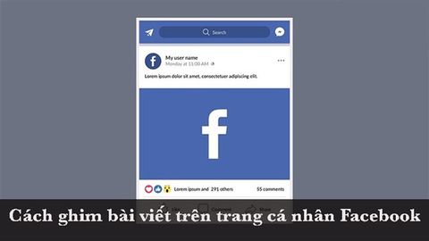 3 bước ghim bài viết trên trang cá nhân Facebook cực nhanh, cực đơn giản