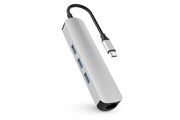  Adapter chuyển đổi Type C 6 in 1 HyperDrive HD233B Bạc 