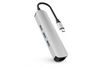 Adapter chuyển đổi Type C 6 in 1 HyperDrive HD233B Bạc