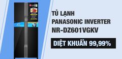  Tủ lạnh Panasonic Inverter 550 lít NR-DZ601VGKV - Diệt khuẩn 99,99% 